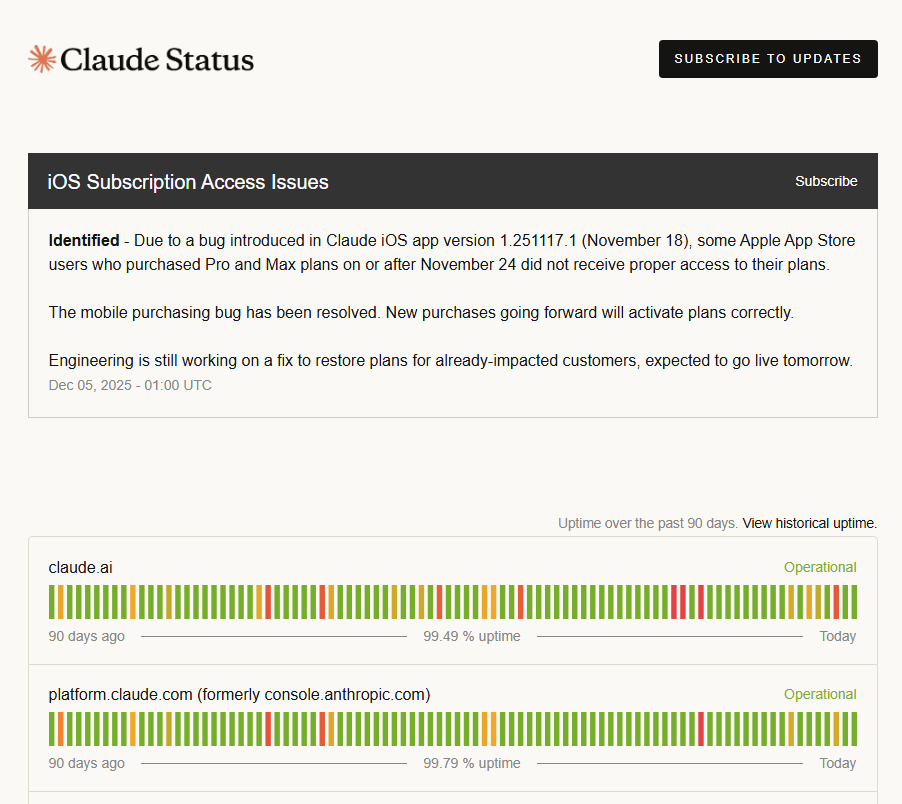 Claude AI having a bad day
